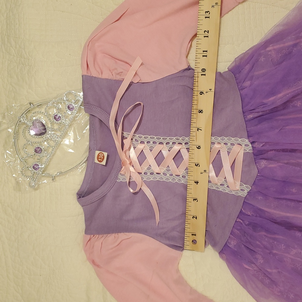 Purple and Pink Kids Princess Costume 5 to 6 Years Old - Picture 5 of 7
